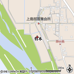 京都府亀岡市河原林町勝林島有本周辺の地図