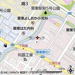 滋賀県栗東市下鈎922周辺の地図