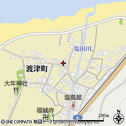 島根県江津市渡津町1414周辺の地図