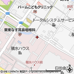 滋賀県栗東市下鈎652周辺の地図