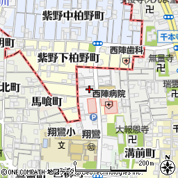 京都府京都市上京区老松町周辺の地図