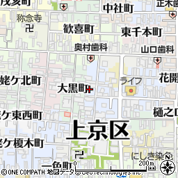 京都府京都市上京区聖天町28周辺の地図
