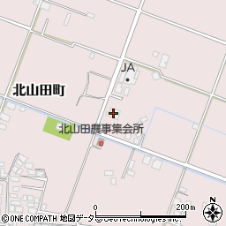 滋賀県草津市北山田町2622周辺の地図