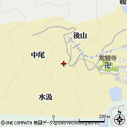 京都府亀岡市大井町北金岐（中尾）周辺の地図