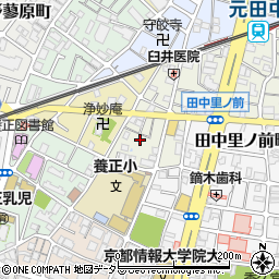 京都府京都市左京区田中野神町6-40周辺の地図