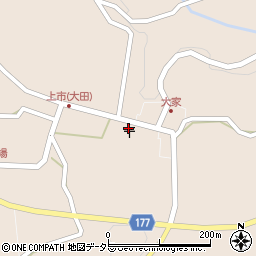島根県大田市大代町大家1702周辺の地図
