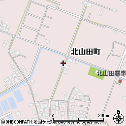 滋賀県草津市北山田町2750周辺の地図