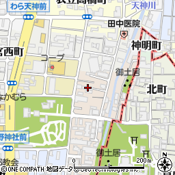 京都府京都市北区平野鳥居前町6-6周辺の地図