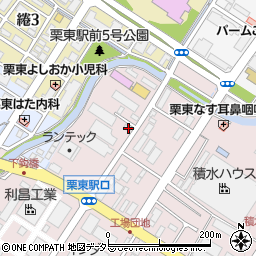 滋賀県栗東市下鈎895周辺の地図