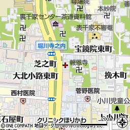京都府京都市上京区竹屋町568周辺の地図