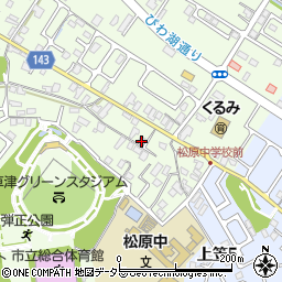 滋賀県草津市下笠町318-3周辺の地図