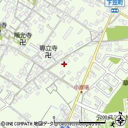 滋賀県草津市下笠町885周辺の地図