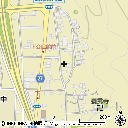 静岡県静岡市葵区下周辺の地図