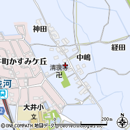 京都府亀岡市大井町並河神田周辺の地図