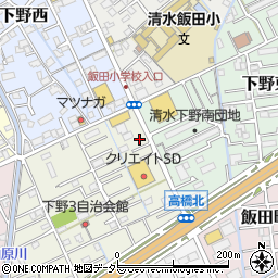 株式会社清北土地　本社周辺の地図