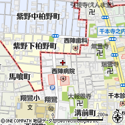 社会福祉法人京都社会事業財団 訪問看護ステーション「西陣」周辺の地図