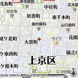 京都府京都市上京区聖天町30周辺の地図