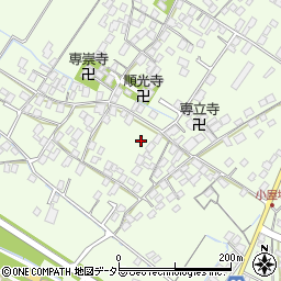 滋賀県草津市下笠町1448-3周辺の地図