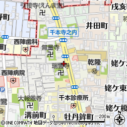 京都千本寺之内郵便局 ＡＴＭ周辺の地図