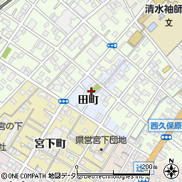 田町第1公園周辺の地図