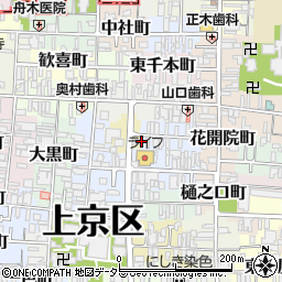 京都府京都市上京区古美濃部町174周辺の地図