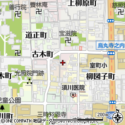 京都府京都市上京区木下突抜町395周辺の地図