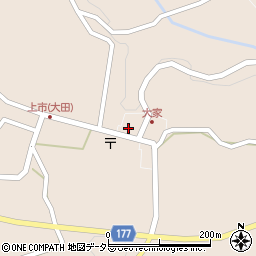 島根県大田市大代町大家1285周辺の地図