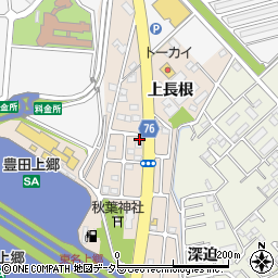 愛知県豊田市永覚町上長根35周辺の地図