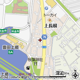 愛知県豊田市永覚町上長根35-58周辺の地図