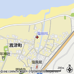 島根県江津市渡津町1418-1周辺の地図