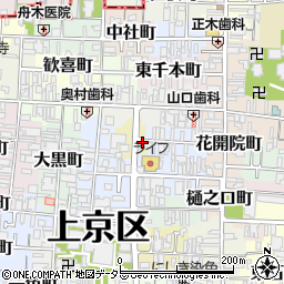 京都府京都市上京区古美濃部町183周辺の地図