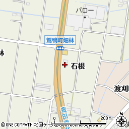 愛知県豊田市鴛鴨町石根周辺の地図