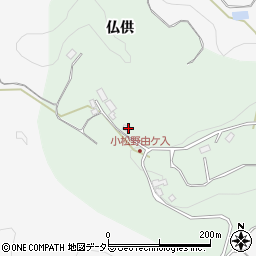 愛知県豊田市小松野町由ケ入周辺の地図