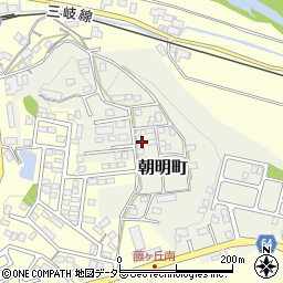 三重県四日市市朝明町2528-19周辺の地図