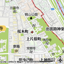 京都府京都市上京区阿弥陀寺前町周辺の地図