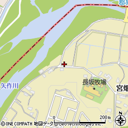 愛知県岡崎市細川町落合40周辺の地図