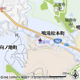 周山街道周辺の地図