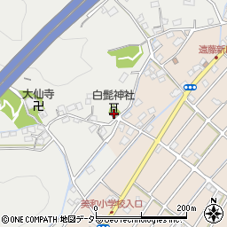 小塚谷公民館周辺の地図