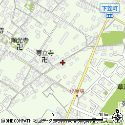 滋賀県草津市下笠町867周辺の地図