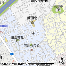 静岡県静岡市清水区石川本町11周辺の地図