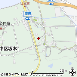 兵庫県多可郡多可町中区坂本80周辺の地図