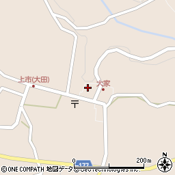 島根県大田市大代町大家1286周辺の地図