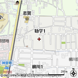 〒520-0013 滋賀県大津市勧学の地図