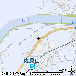 岡山三菱ふそう津山支店営業周辺の地図
