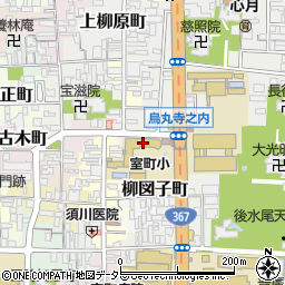 京都市立室町小学校周辺の地図