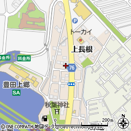 愛知県豊田市永覚町上長根35-38周辺の地図