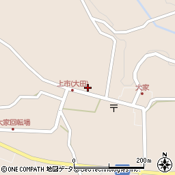 島根県大田市大代町大家1609周辺の地図