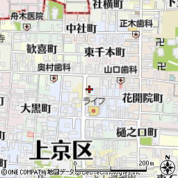 京都府京都市上京区古美濃部町178周辺の地図