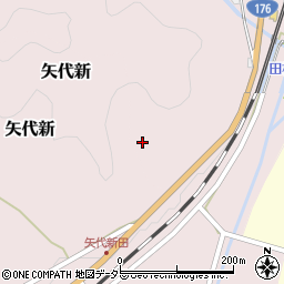 兵庫県丹波篠山市南矢代2周辺の地図