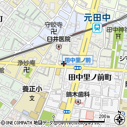 京都府京都市左京区田中野神町20-15周辺の地図